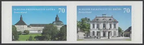 BUND 2018 Michel-Nummer 3388-3389 postfrisch horiz.PAAR (a) (aus MH / selbstklebend)