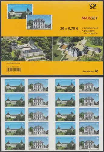 BUND 2018 Michel-Nummer 3388-3389 postfrisch MARKENHEFT (20)