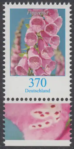 BUND 2019 Michel-Nummer 3501 postfrisch EINZELMARKE RAND unten (a)