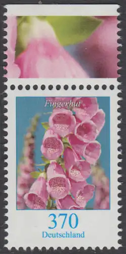 BUND 2019 Michel-Nummer 3501 postfrisch EINZELMARKE RAND oben (c)