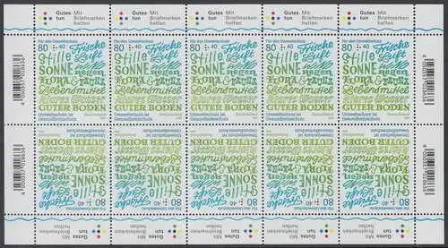 BUND 2020 Michel-Nummer 3561 postfrisch BOGEN(10)