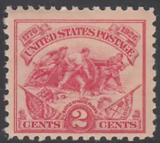 USA Michel 0305 / Scott 0629 postfrisch EINZELMARKE (a2) - 150. Jahrestag der Schlacht bei White Plains, NY