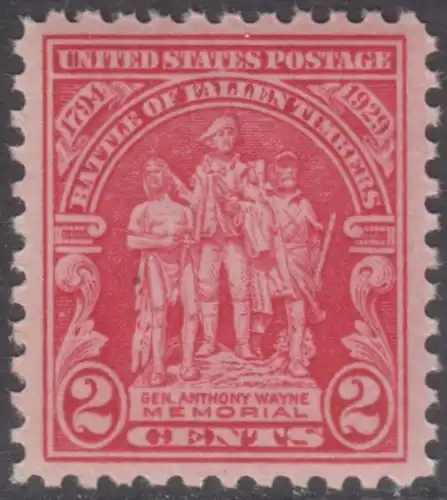 USA Michel 0319 / Scott 0680 postfrisch EINZELMARKE (a2) - 135. Jahrestag der Schlacht von Fallen Timbers, Ohio