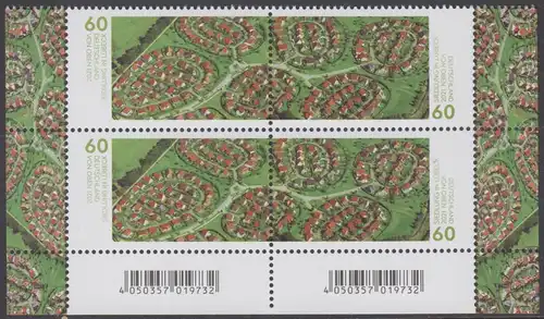 BUND 2021 Michel-Nummer 3580-3581 postfrisch BLOCK ECKRÄNDER unten rechts/links