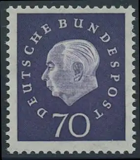 BUND 1959 Michel-Nummer 0306 postfrisch EINZELMARKE