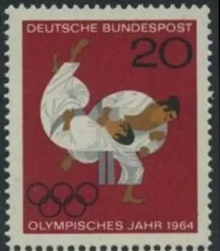 BUND 1964 Michel-Nummer 0451 postfrisch EINZELMARKE