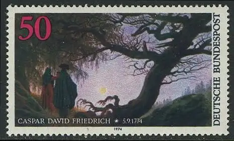 BUND 1974 Michel-Nummer 0815 postfrisch EINZELMARKE