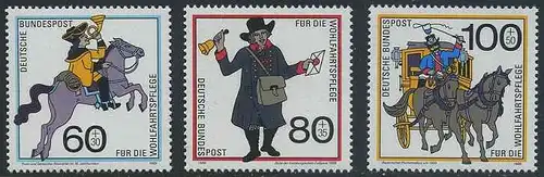 BUND 1989 Michel-Nummer 1437-1439 postfrisch SATZ(3) EINZELMARKEN
