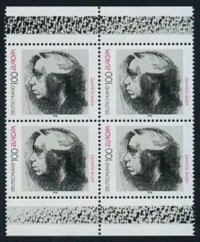 BUND 1996 Michel-Nummer 1855 postfrisch BLOCK RÄNDER oben/unten 