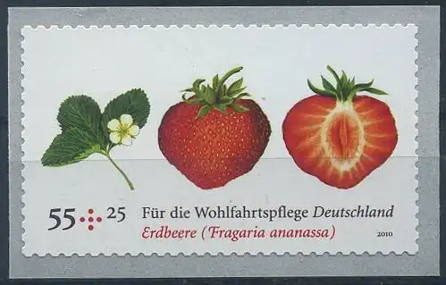 BUND 2010 Michel-Nummer 2777 postfrisch EINZELMARKE coil / selbstklebend (d)