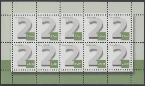 BUND 2013 Michel-Nummer 3042 postfrisch BOGEN(10)