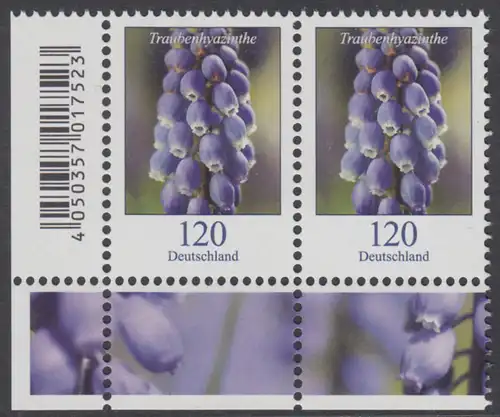 BUND 2019 Michel-Nummer 3447 postfrisch horiz.PAAR ECKRAND unten links