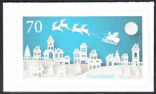 BUND 2018 Michel-Nummer 3423 postfrisch EINZELMARKE (aus MH/selbstklebend) -c-