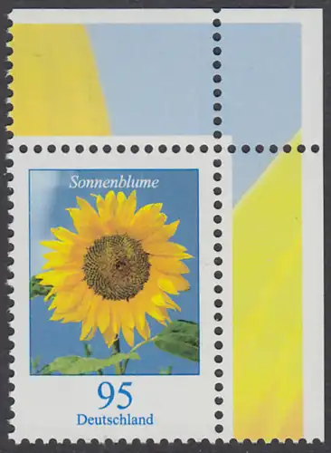 BUND 2005 Michel-Nummer 2434 postfrisch EINZELMARKE ECKRAND oben rechts