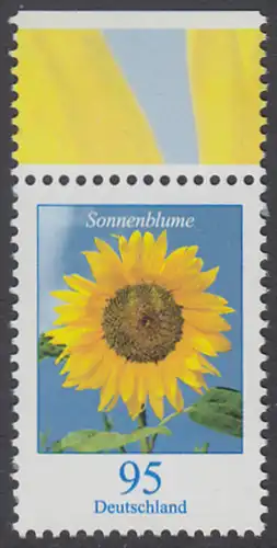 BUND 2005 Michel-Nummer 2434 postfrisch EINZELMARKE RAND oben (c)