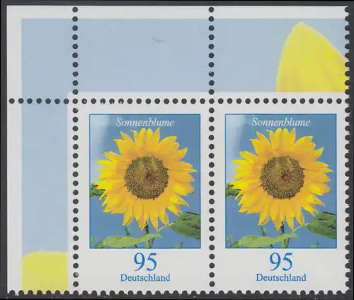 BUND 2005 Michel-Nummer 2434 postfrisch vert.PAAR ECKRAND oben links