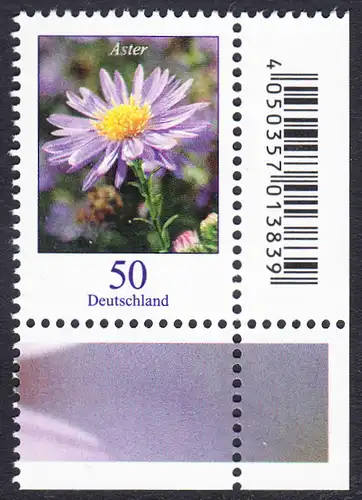 BUND 2005 Michel-Nummer 2463 postfrisch EINZELMARKE ECKRAND unten rechts (Neuauflage)