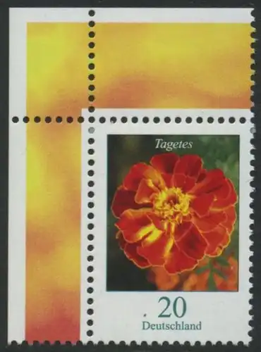 BUND 2005 Michel-Nummer 2471 postfrisch EINZELMARKE ECKRAND oben links