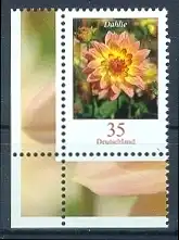 BUND 2006 Michel-Nummer 2505 postfrisch EINZELMARKE ECKRAND unten links