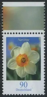 BUND 2006 Michel-Nummer 2506 postfrisch EINZELMARKE RAND oben (b)