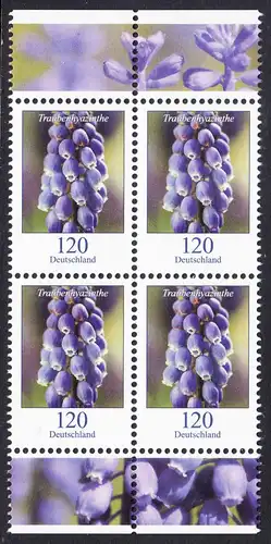 BUND 2019 Michel-Nummer 3447 postfrisch BLOCK RÄNDER unten/oben (b)