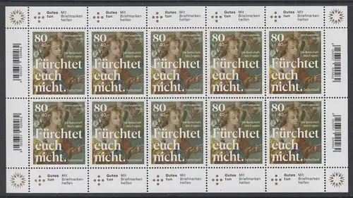 BUND 2021 Michel-Nummer 3636 postfrisch BOGEN(10)