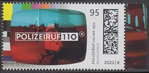 BUND 2021 Michel-Nummer 3638 postfrisch EINZELMARKE RAND rechts (b)