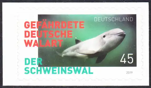 BUND 2019 Michel-Nummer 3437 postfrisch EINZELMARKE (a02) (aus MH/selbstklebend)