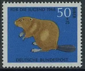 BUND 1968 Michel-Nummer 0552 postfrisch EINZELMARKE