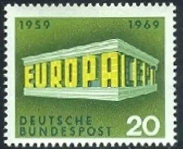 BUND 1969 Michel-Nummer 0583 postfrisch EINZELMARKE