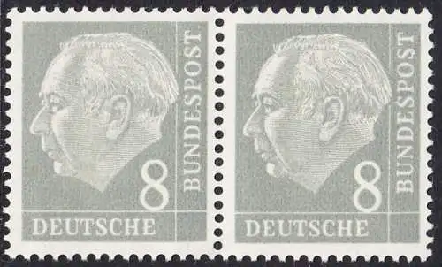 BUND 1954 Michel-Nummer 0182 postfrisch horiz.PAAR