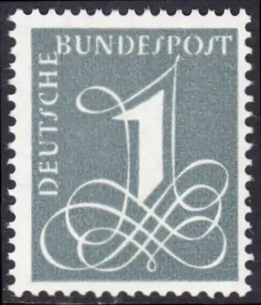BUND 1955 Michel-Nummer 0226x postfrisch EINZELMARKE