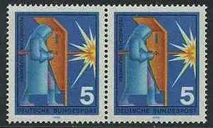 BUND 1970 Michel-Nummer 0629 postfrisch horiz.PAAR