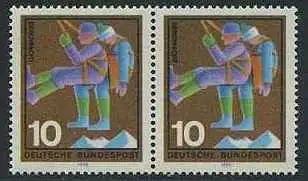 BUND 1970 Michel-Nummer 0630 postfrisch horiz.PAAR