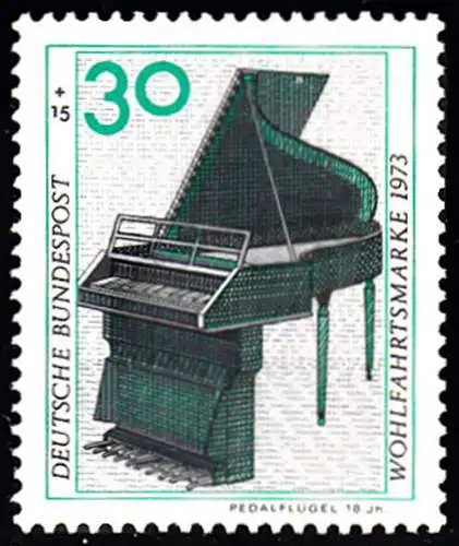 BUND 1973 Michel-Nummer 0783 postfrisch EINZELMARKE