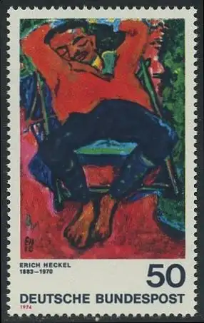BUND 1974 Michel-Nummer 0817 postfrisch EINZELMARKE 