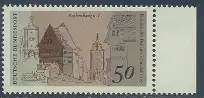 BUND 1975 Michel-Nummer 0861 postfrisch EINZELMARKE RAND rechts