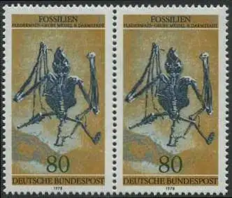 BUND 1978 Michel-Nummer 0974 postfrisch horiz.PAAR