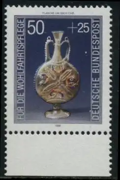 BUND 1986 Michel-Nummer 1295 postfrisch EINZELMARKE unten