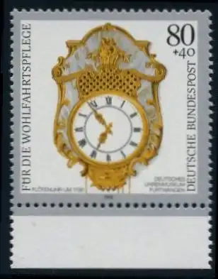 BUND 1992 Michel-Nummer 1633 postfrisch EINZELMARKE RAND oben