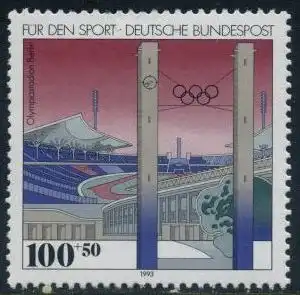 BUND 1993 Michel-Nummer 1652 postfrisch EINZELMARKE 