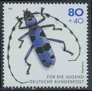 BUND 1993 Michel-Nummer 1666 postfrisch EINZELMARKE