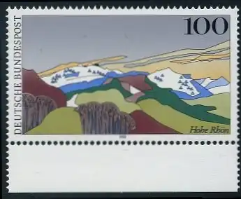 BUND 1993 Michel-Nummer 1686 postfrisch EINZELMARKE RAND unten