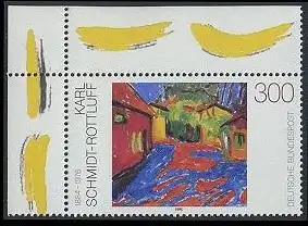 BUND 1995 Michel-Nummer 1776 postfrisch EINZELMARKE ECKRAND oben links