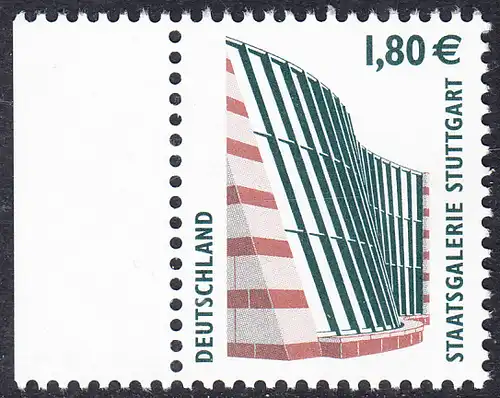 BUND 2003 Michel-Nummer 2313 postfrisch EINZELMARKE RAND links