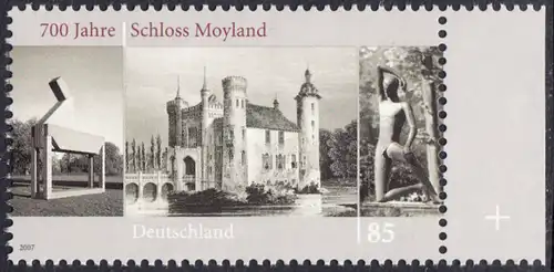 BUND 2007 Michel-Nummer 2602 postfrisch EINZELMARKE RAND rechts