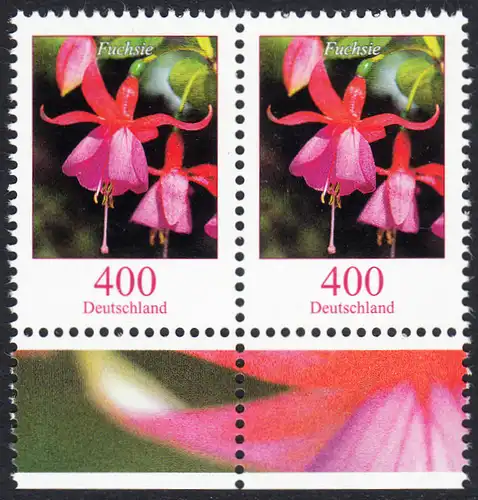 BUND 2015 Michel-Nummer 3190 postfrisch horiz.PAAR RÄNDER unten (a)
