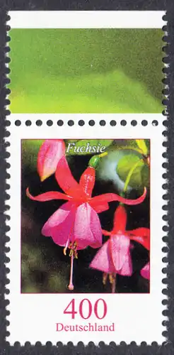 BUND 2015 Michel-Nummer 3190 postfrisch EINZELMARKE RAND oben (b)