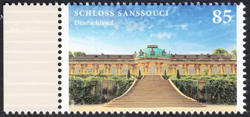 BUND 2016 Michel-Nummer 3216 postfrisch EINZELMARKE RAND links