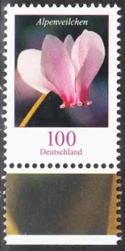 BUND 2018 Michel-Nummer 3365 postfrisch EINZELMARKE RAND unten (b)